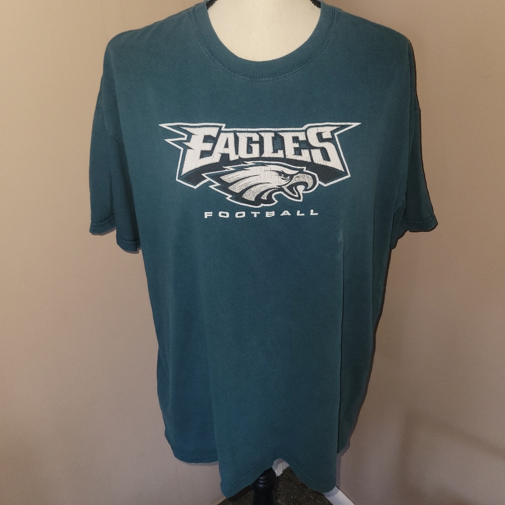 🛑NFL Eagles Graphic Tee in Teal